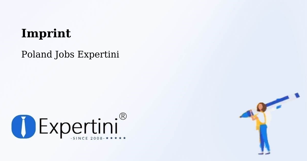 Imprint – Strzelce - Poland Jobs Expertini